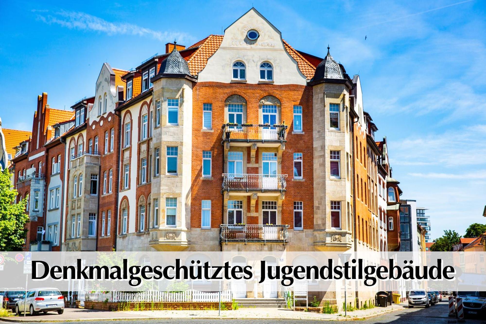 ארפורט 12 Fewos Im Jugendstilhaus Mit Aufzug, Terrasse, Kingsize-Bett, Smart-Tv, Etc מראה חיצוני תמונה
