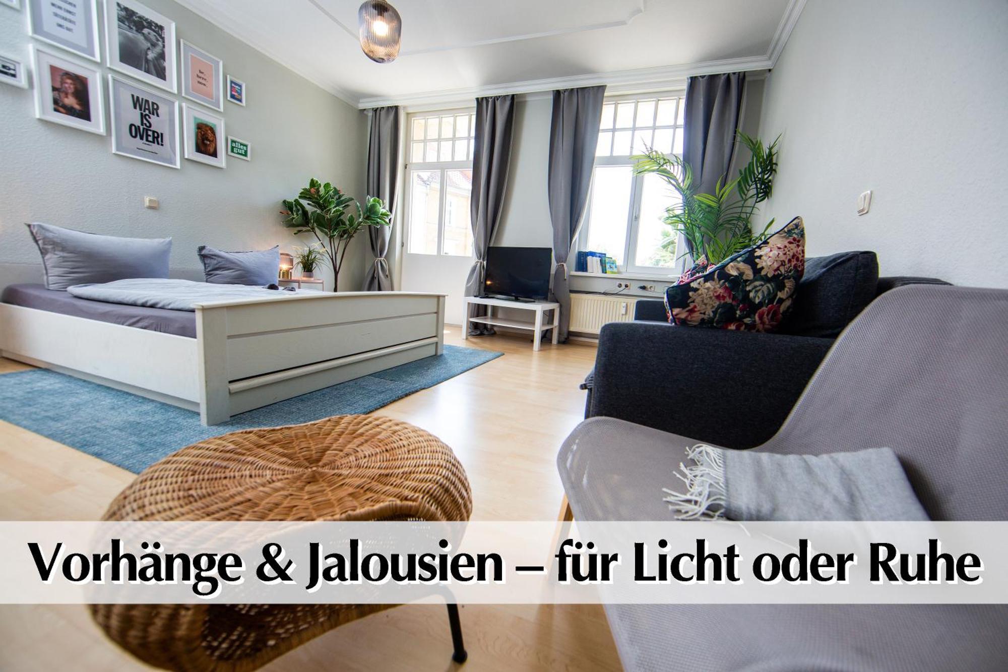 ארפורט 12 Fewos Im Jugendstilhaus Mit Aufzug, Terrasse, Kingsize-Bett, Smart-Tv, Etc חדר תמונה