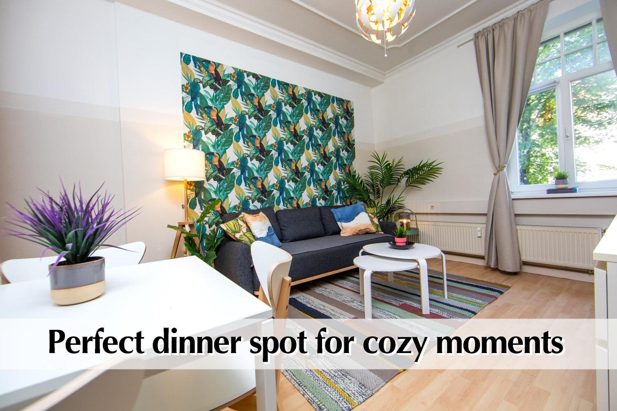 ארפורט 12 Fewos Im Jugendstilhaus Mit Aufzug, Terrasse, Kingsize-Bett, Smart-Tv, Etc חדר תמונה